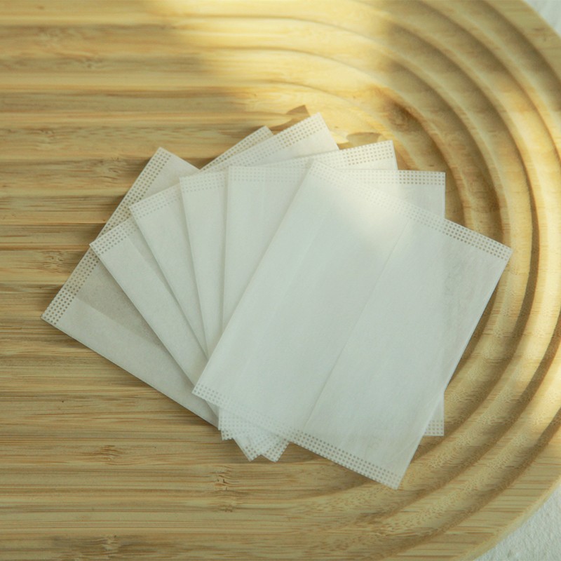 Wholesale OEM/ODM E1003 Food Grade pla Filter Paper Tea Bag Heat Seal Empty Tea Bag