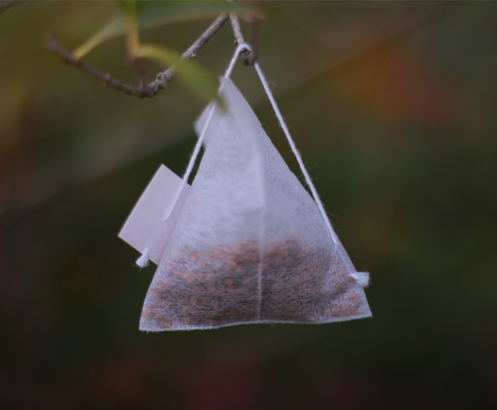 Non Woven Empty Tea Bags With Customized Tag